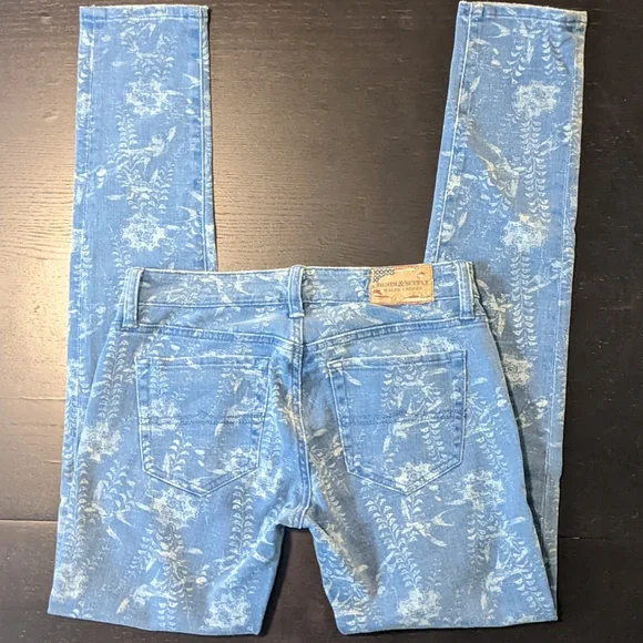 Ralph Lauren Denim and Supply skinny floral jeans - Picture 2 of 6